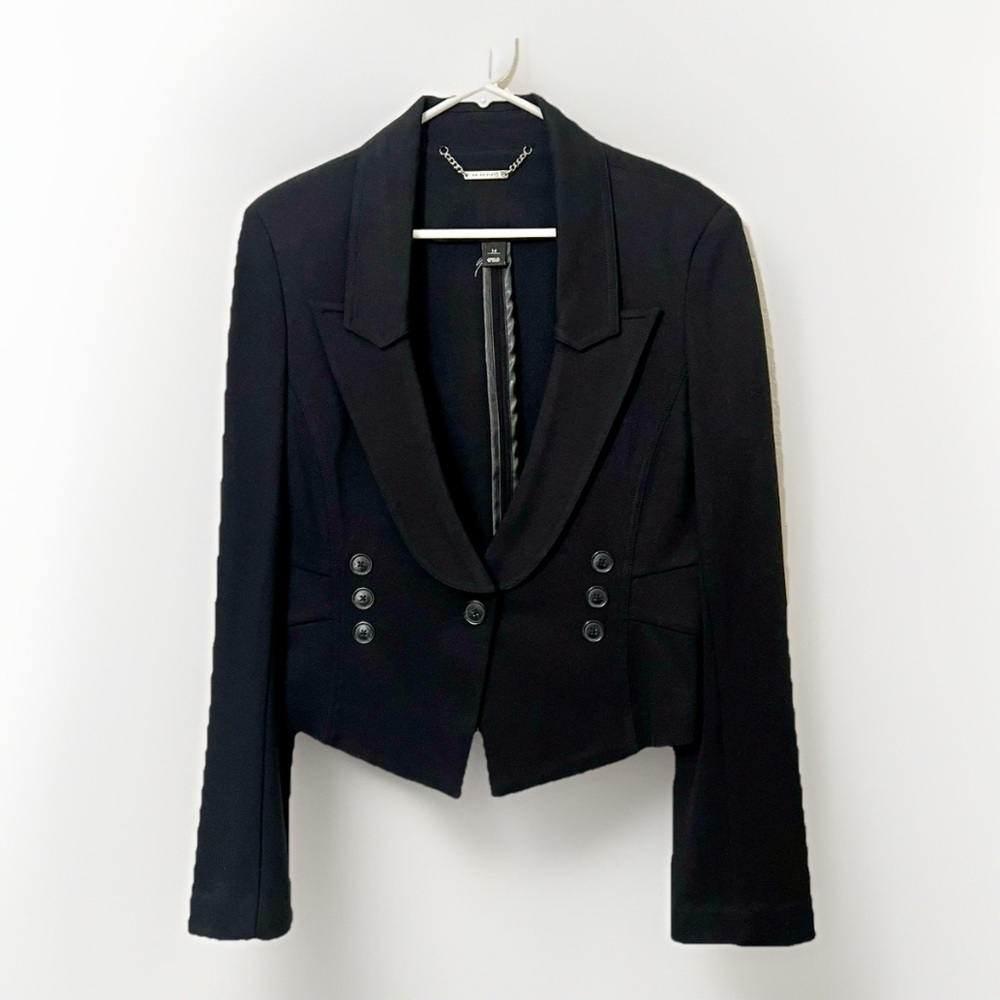 White House Black Market Black Blazer Classic Tailored Suit Jacket